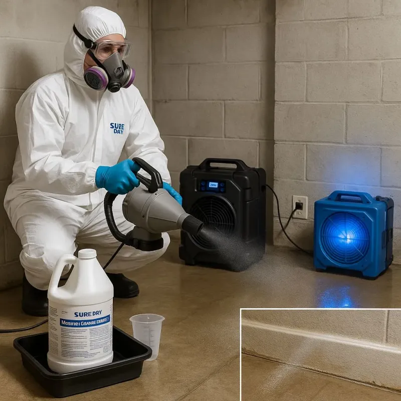Sanitization and Odor Removal process in Clayton, MO